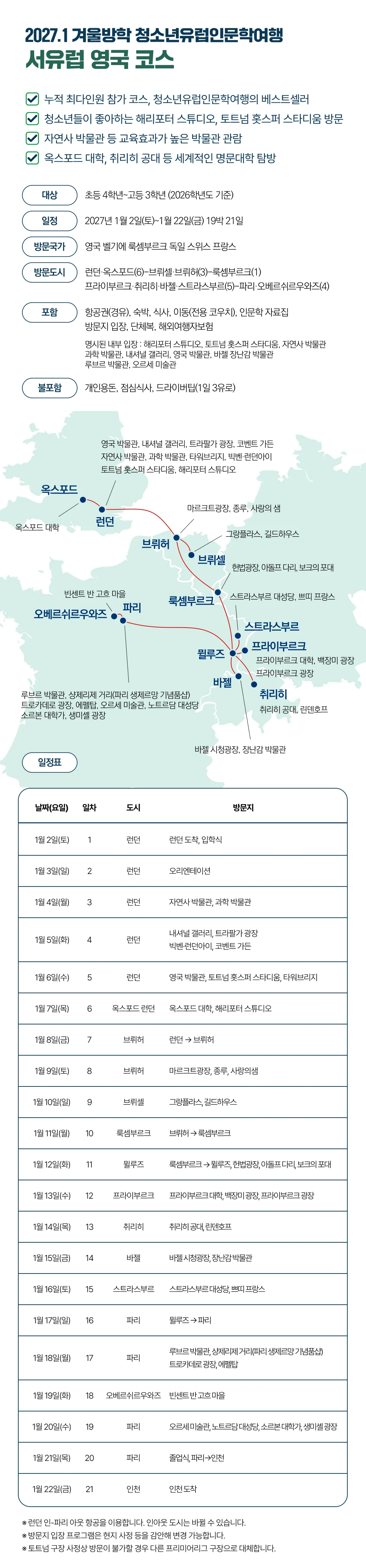 청소년 유럽인문학여행 4