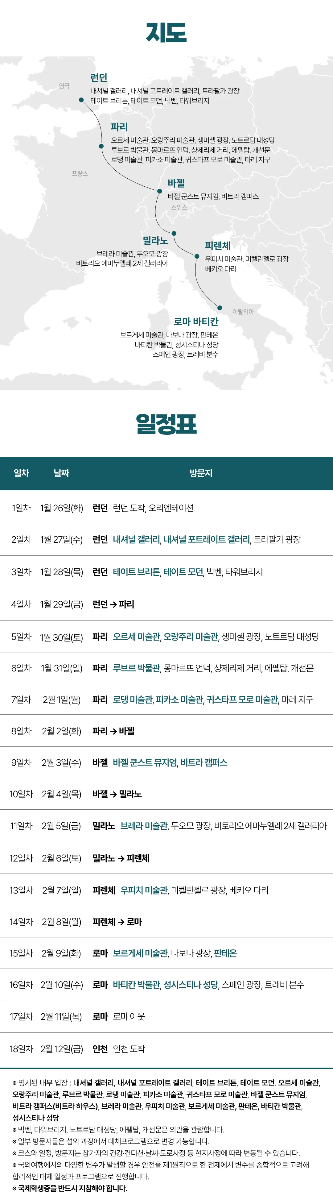꿈찾기 대학생 유럽미술여행 4