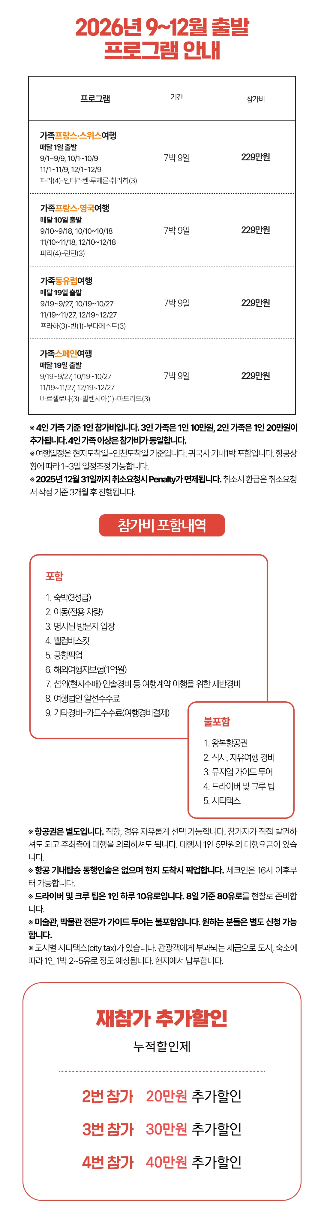 매달출발 가족유럽여행 2