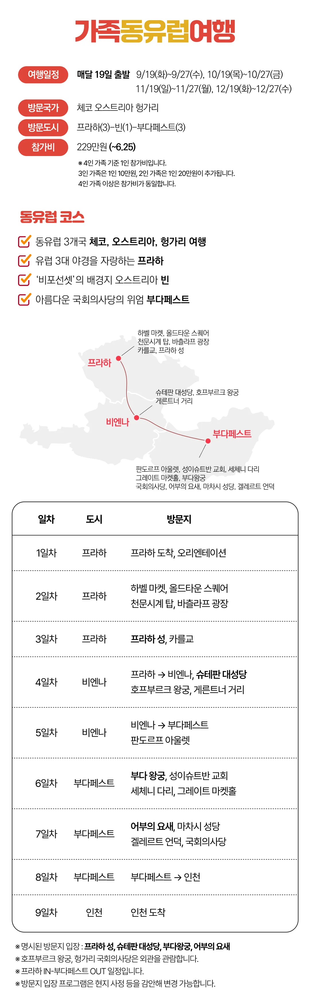 매달출발 가족유럽여행 7