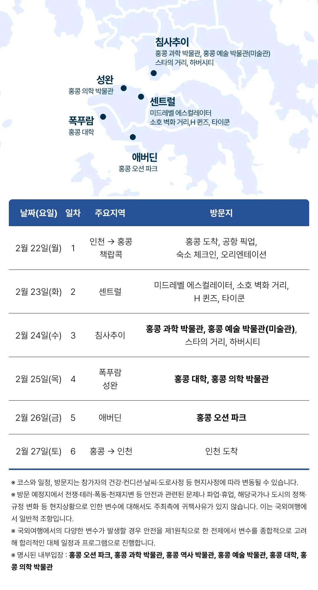 봄방학 청소년 홍콩국제캠프 4