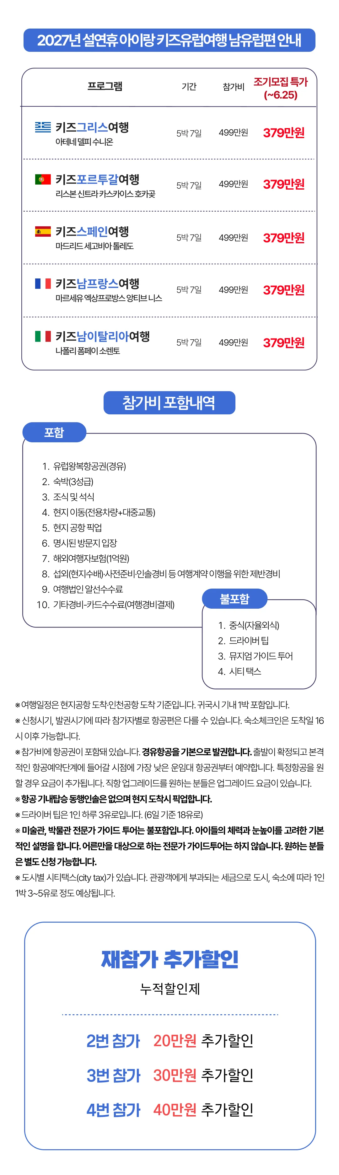 설연휴 아이랑 키즈유럽여행 남유럽편 2