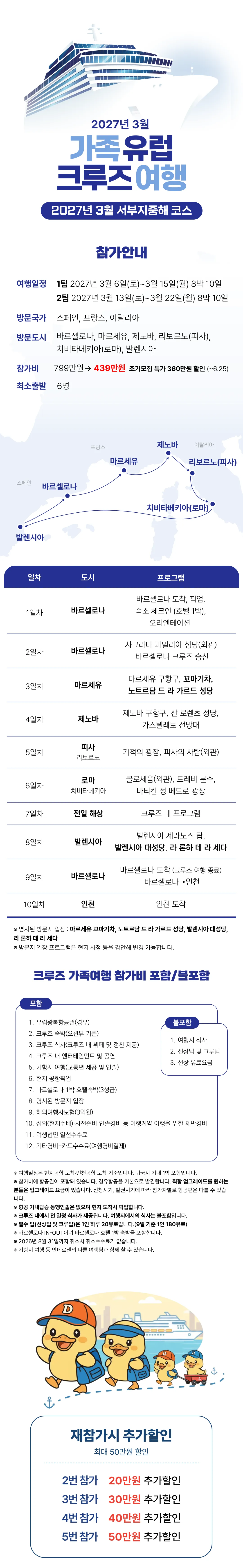 가족 유럽크루즈여행 2