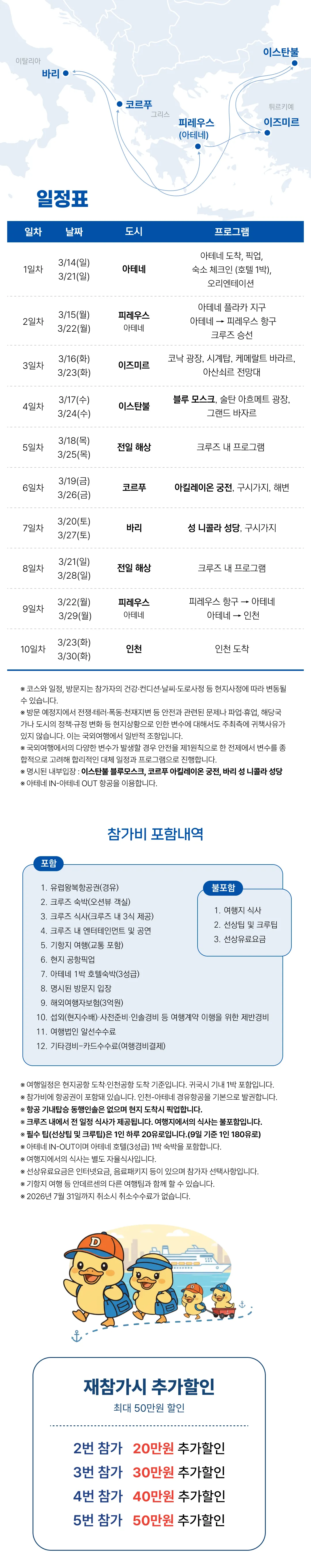 가족 유럽크루즈여행 동부지중해 3