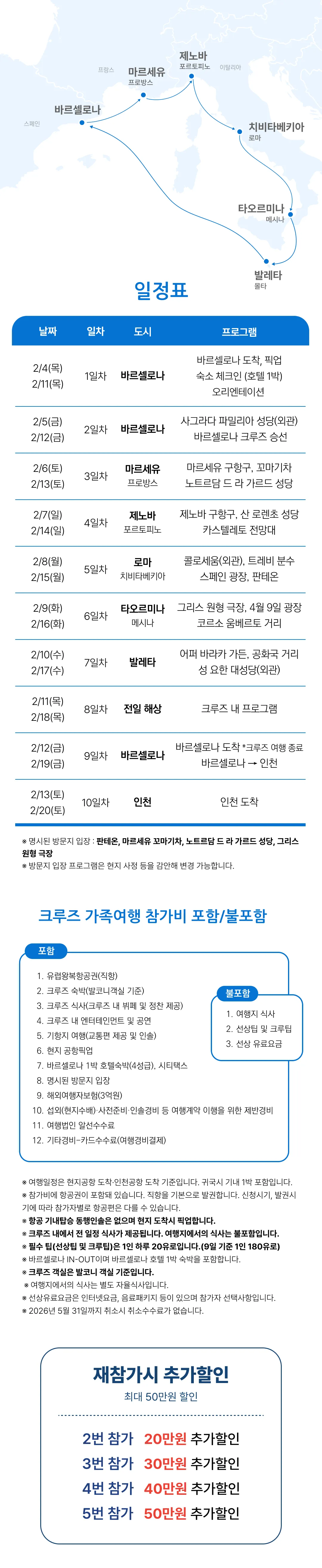 프라임 가족 지중해크루즈여행 4