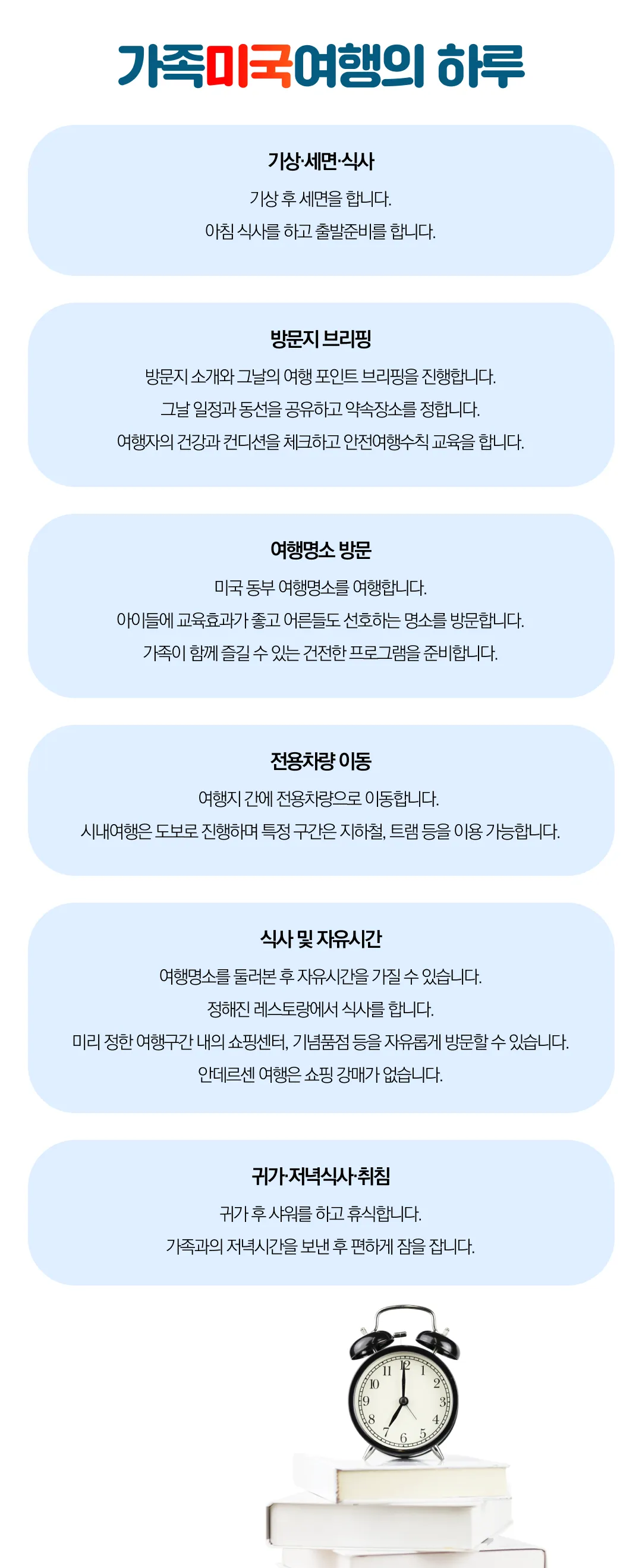 추석 프라임 가족미국여행 미국동부 4
