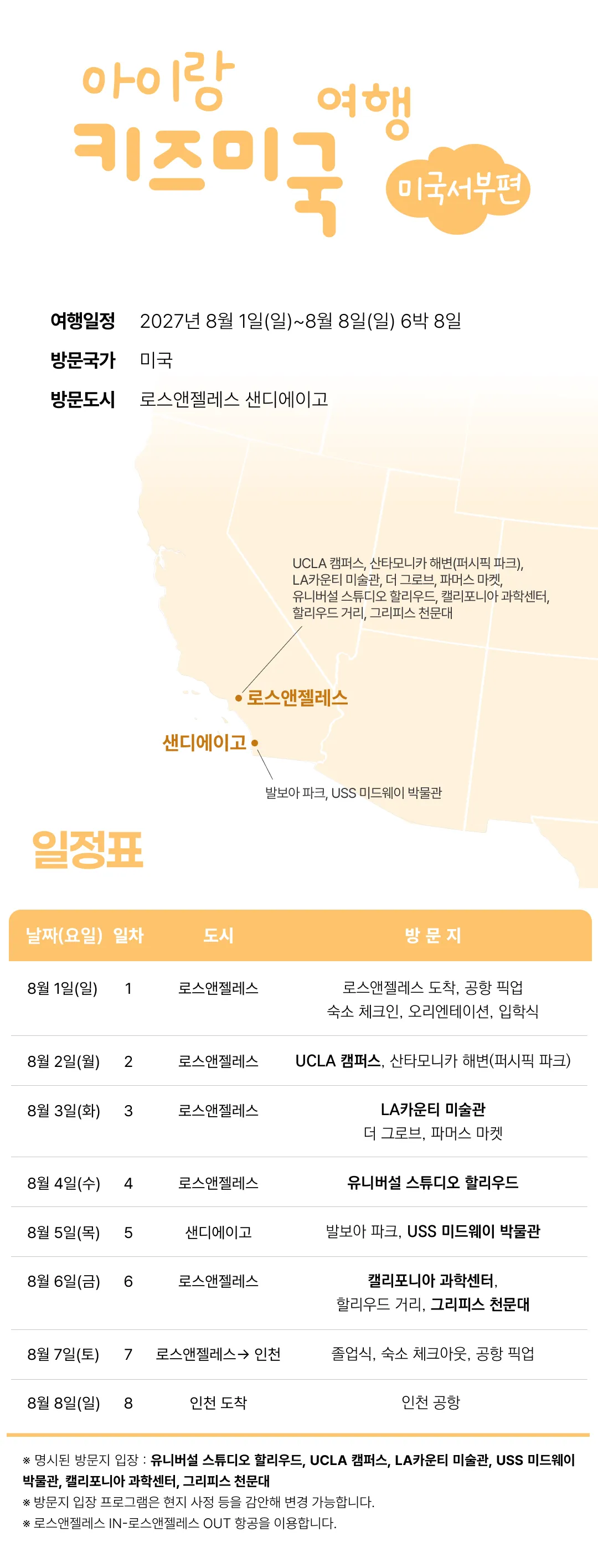 아이랑 키즈 미국여행 미국서부편 5